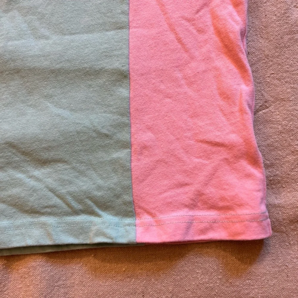 Teddy Fresh Colorblock Tee in Blue, Pink, and Cream - Picture 9 of 12